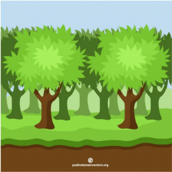 DENSE WOODS - Free vector image in AI and EPS format.