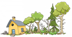 Clipart forest woods, Clipart forest woods Transparent FREE ...