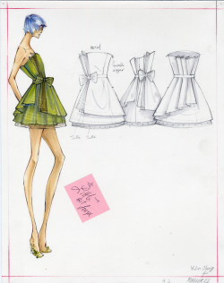 Mentor Project for Forever 21 Prom dress inspired by Dior ...