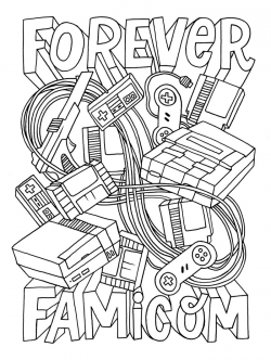 8/21: Forever Famicom by Jay Roeder, freelance illustration ...