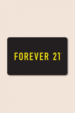 Forever 21 Gift Card in 2019 | Forever 21 gift card, Forever ...