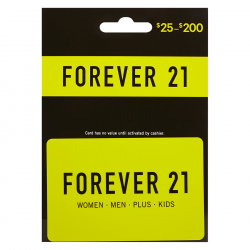 FOREVER 21 Non-Denominational Gift Card | Walgreens