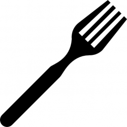 Fork clipart black, Fork black Transparent FREE for download ...