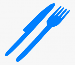 Download for free 10 PNG Fork and knife clipart blue top ...
