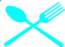 Fork And Spoon Cross Clip Art at Clker - Clip Art Library