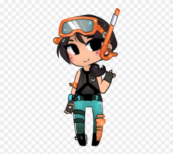 Snorkel Drawing Clipart Black And White Stock - Fortnite ...