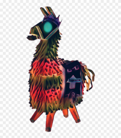 Fortnite Llama Black And White , Png Download, Transparent ...