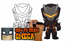 How to Draw Fortnite | Omega