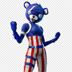 Blue, white, and red animal mascot, Fortnite Battle Royale ...