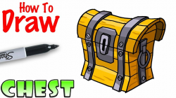 How to Draw the Chest | Fortnite
