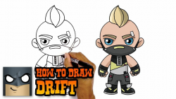 How to Draw Drift | Fortnite (Art Tutorial) in 2019 ...