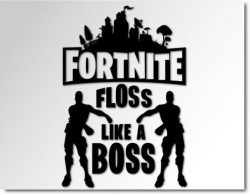 Fortnite Floss Like A Boss Svg files for Cricut Silhouette ...