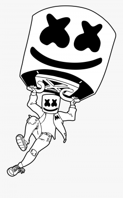Marshmello X Fortnite , Free Transparent Clipart - ClipartKey