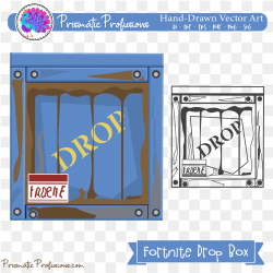 Fortnite Dropbox, Fortnite Dropbox SVG, Fortnite Dropbox Clipart
