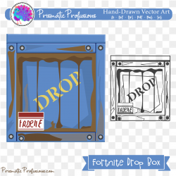 Fortnite Dropbox, Fortnite Dropbox SVG, Fortnite Dropbox Clipart