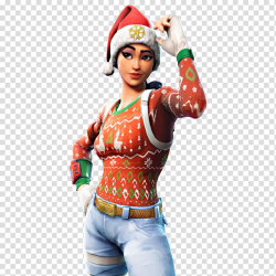 Woman wearing red sweater , Fortnite Battle Royale ...