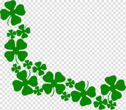 Four-leaf clover Shamrock , clover transparent background ...