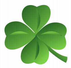 Irish clipart four leaf clover, Irish four leaf clover ...