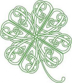 Celtic Knot Four Leaf Clover Tattoo Clipart | Celtic knot ...