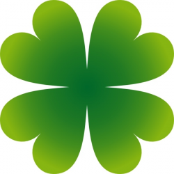 Pierig Four Leaf Clover clip art Free vector in Open office ...