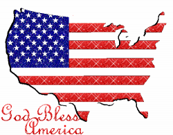 God Bless America Happy 4Th Of July GIF - Find & Share on GIPHY