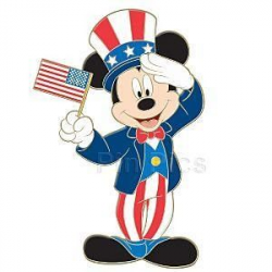 Mickey Mouse Adorning Stars & Stripes ~ Disney Style 2014 ...