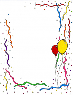 Free Birthday Borders, Download Free Clip Art, Free Clip Art on ...