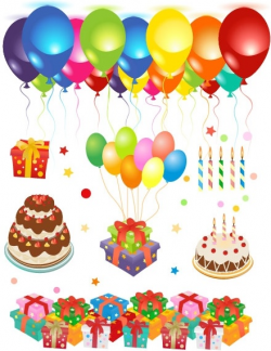 Happy birthday clip art Free vector in Encapsulated PostScript eps ...