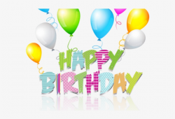 Happy Birthday Clipart Transparent Background - Happy Birthday Png ...