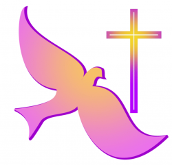 religious clip art free | Christian art: Classic dove and cross ...