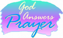 Printable Religious Clip Art | God Answers Prayer -- Free Christian ...