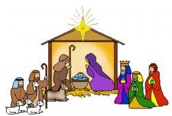 Christmas Nativity Clip Art & Look At Clip Art Images - ClipartLook
