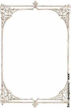 Free borders victorian border clipart - WikiClipArt