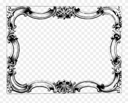 Free Clip Art Frame Clipart - Victorian Borders And Frames ...