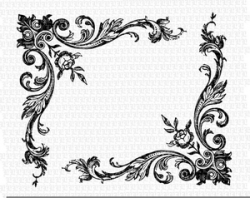 Victorian Christmas Clipart Borders | Free Images at Clker ...