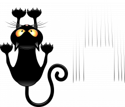 HD Black And Scratches Transparent Vector Gallery View - Cat ...