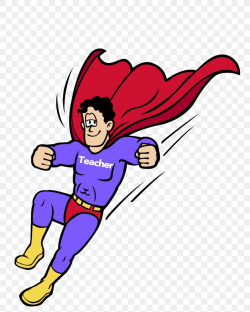 Superhero School Teacher Clip Art, PNG, 791x1024px ...