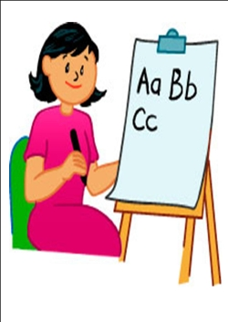 Writing Teacher Clipart