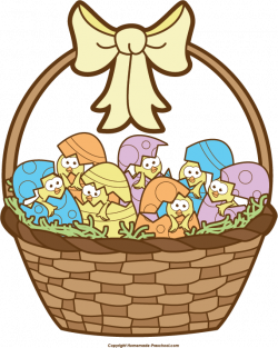 Free Easter Basket Clipart