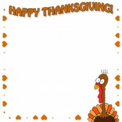 Thanksgiving Border Clipart in 2019 | Thanksgiving photos ...