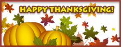 Free Thanksgiving Clipart - Thanksgiving Animations