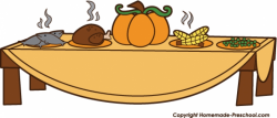 Free Thanksgiving Dinner Clipart