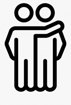 Friends Clipart Black And White - Friends Instagram ...