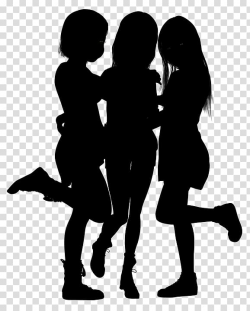 Download for free 10 PNG Friends clipart silhouette top ...