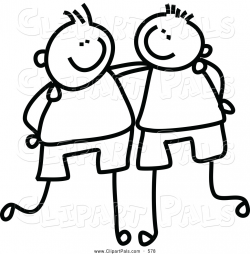 Free Best Friend Clipart Black And White, Download Free Clip ...