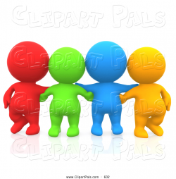 A Group Of Friends Clipart