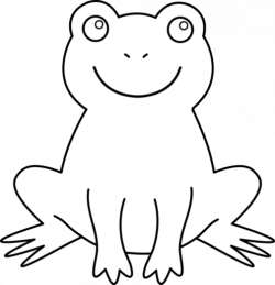 Frog black and white black and white picture of frog clipart free to ...