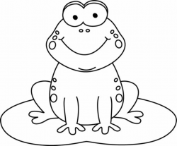 Frog Clipart Black And White – Gclipart.com