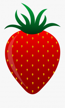 Clipart Of Fruits - Strawberry Clipart Cartoon #149090 ...