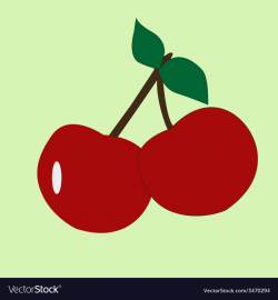 Cherry fruit icon clipart